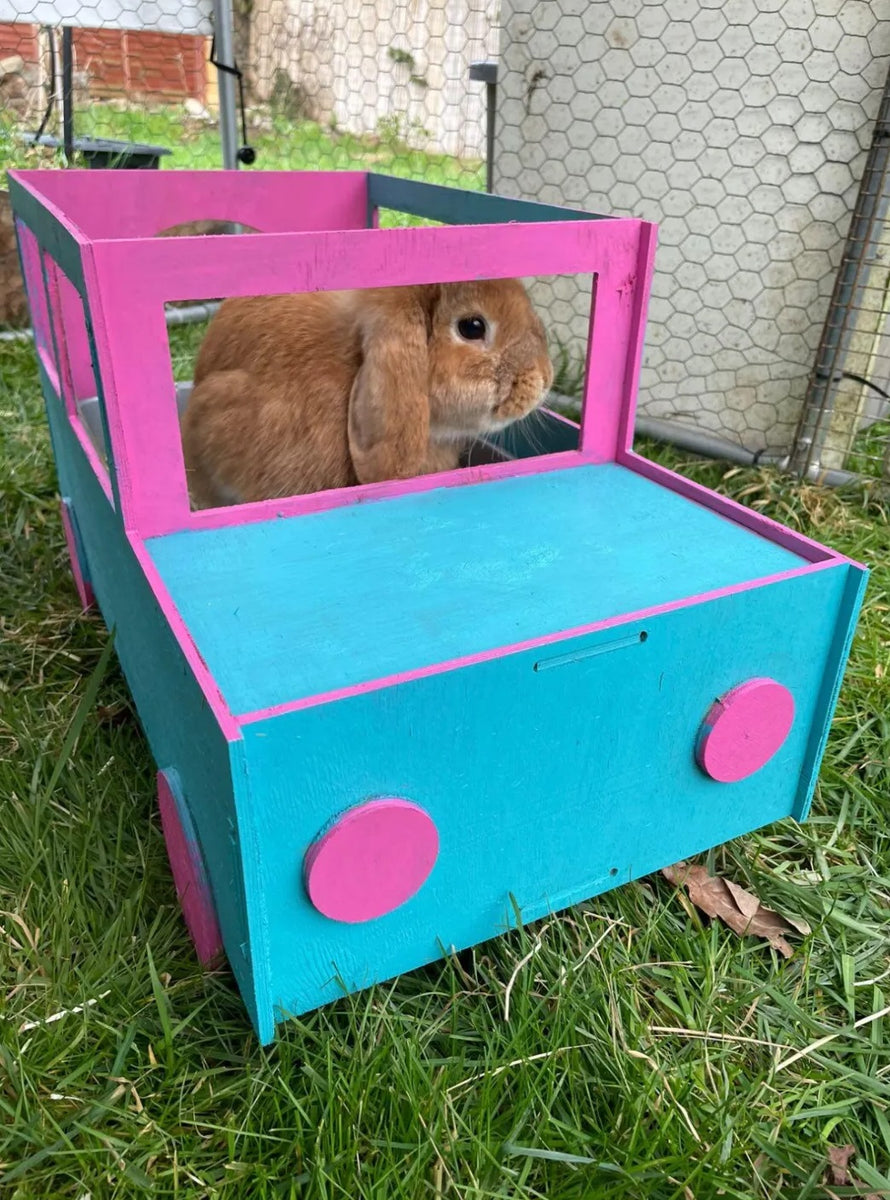 Hamster Mega Fort Castle Wooden House Shelter Hideout Hideaway