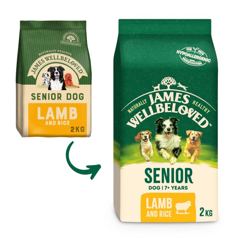 James wellbeloved senior lamb and sale rice