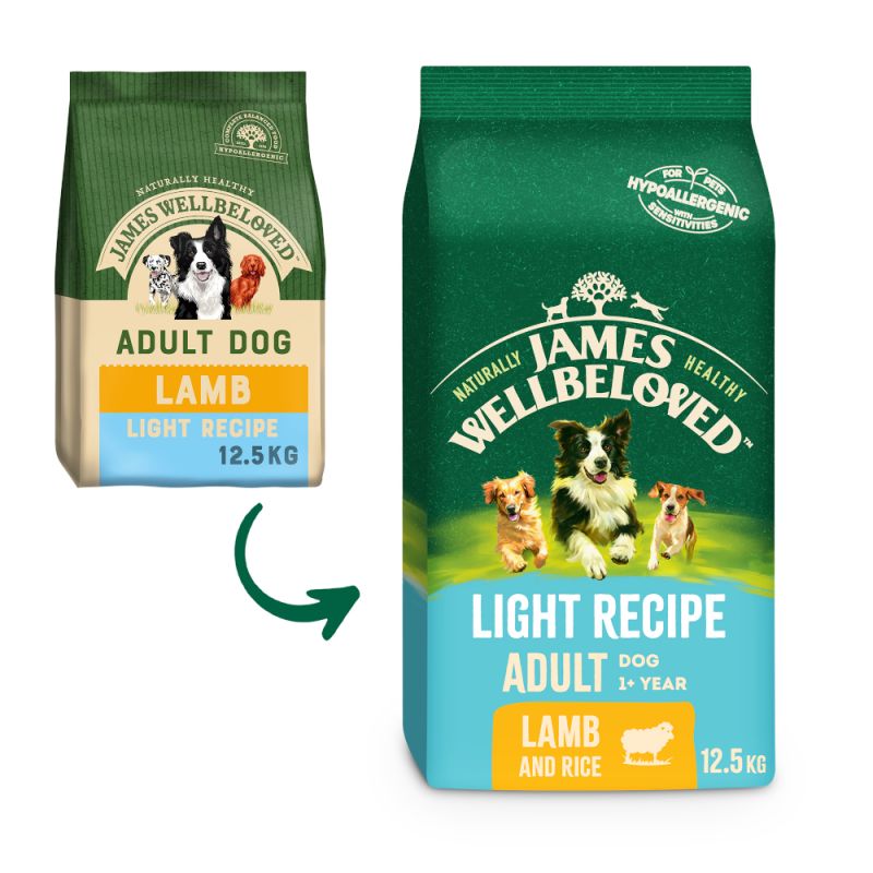 James Wellbeloved Light Lamb Rice Dog Food PETSGANG HOUSES