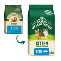 James Wellbeloved Kitten - Nourriture pour chats au poisson