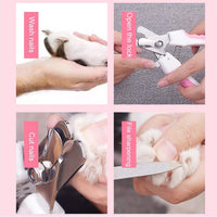 Pet Nail Trimmer with Safety Guard