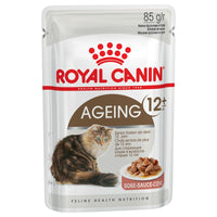 Royal Canin Aging 12+ en sauce, nourriture pour chats 