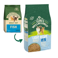 James Wellbeloved Adult Cat Light - Fish Cat Food