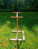 Large Wooden Standing Bird Perch